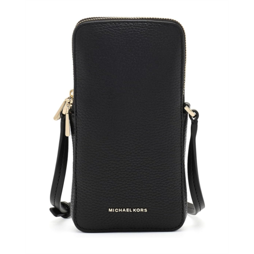 Michael Michael Kors Jet Set Small North South Double Zip Phone Crossbody