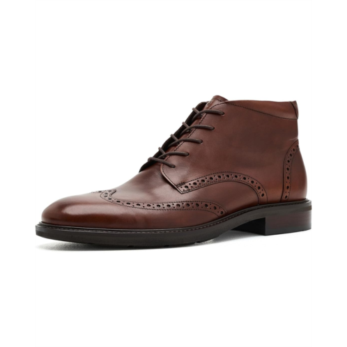 Mens ECCO Prague Brogue Mid-cut Ankle Boot