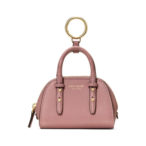 Kate Spade New York Charmed Pebbled Leather Nano Carryall Bag Charm
