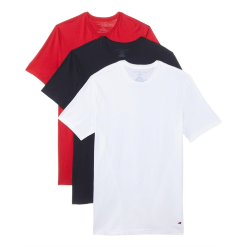 Mens Tommy Hilfiger Cotton Classic 3-Pack Crewneck Undershirts