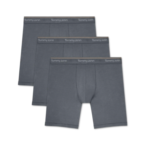 Mens Tommy John Ultra Soft Flex 6 Boxer Brief 3-Pack