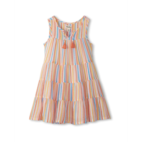 Girls Hatley Kids Sunny Stripes Layered Tiered Dress (Toddler/Little Kid/Big Kid)