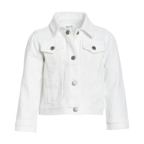 Janie and Jack White Denim Jacket (Infant/Toddler)