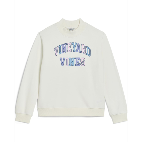 Girls Vineyard Vines Kids Surf Terry Mock Neck (Toddler/Little Kid/Big Kid)