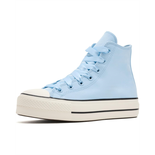 Womens Converse Chuck Taylor All Star Lift Platform Peached Canvas High-top