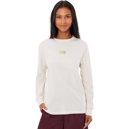 Womens The North Face Floral Alpine Relaxed Long-Sleeve Tee