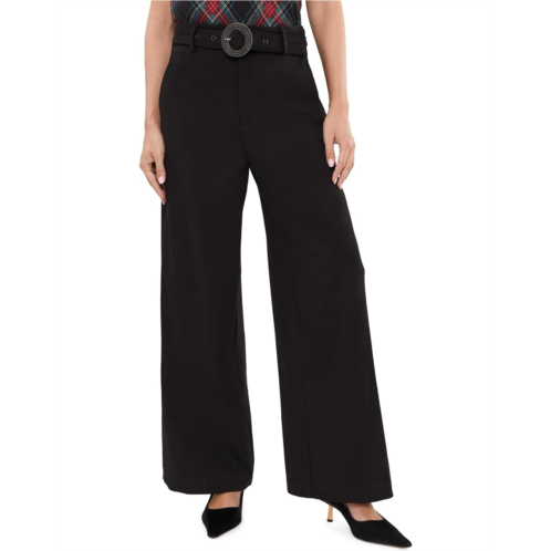 Womens Liverpool Los Angeles 31 High-Rise Belted Wide Leg Trousers