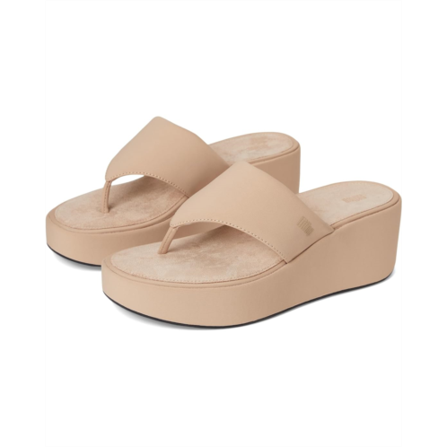 Womens FitFlop Platfforms Wedge Toe-Post Sandals