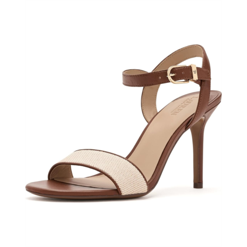 POLO RALPH LAUREN Gwen Nappa Leather & Canvas Sandals