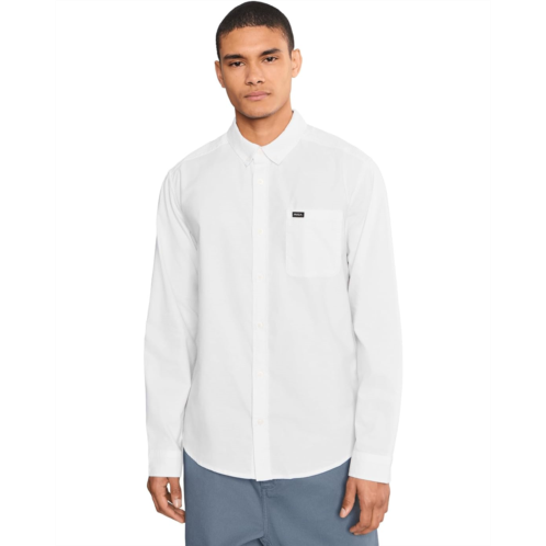 Mens RVCA Thatll Do Stretch Long Sleeve Woven