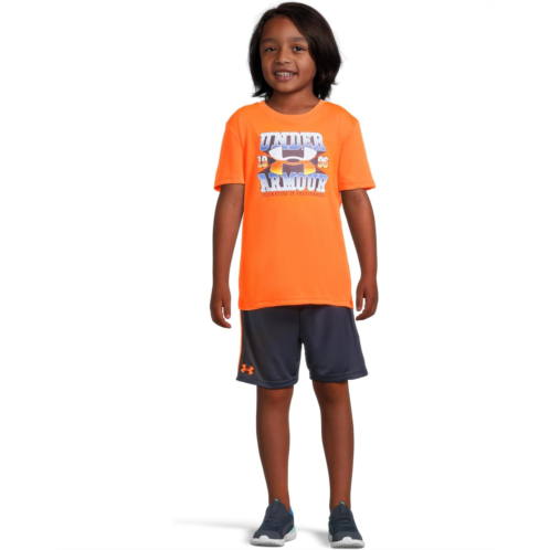 Under Armour Kids SS Tech Logo Short Sleeve Set (Little Kid/Big Kid)