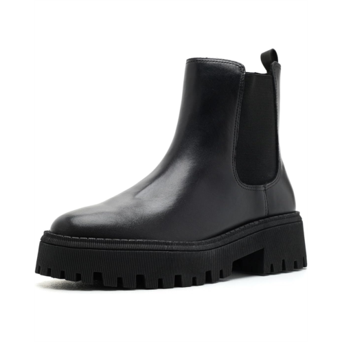 Womens Arezzo Annie Low Block Bootie