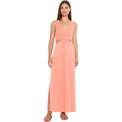 Womens Beyond Yoga Around The World Front Twist Maxi Dress