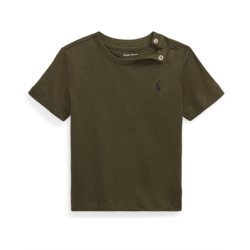 Polo Ralph Lauren Kids Cotton Jersey Crew Neck Tee (Infant)