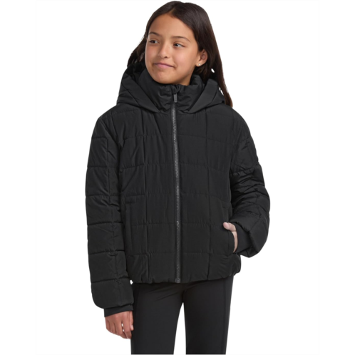 Girls abercrombie kids Midweight Puffer Jacket (Big Kid)