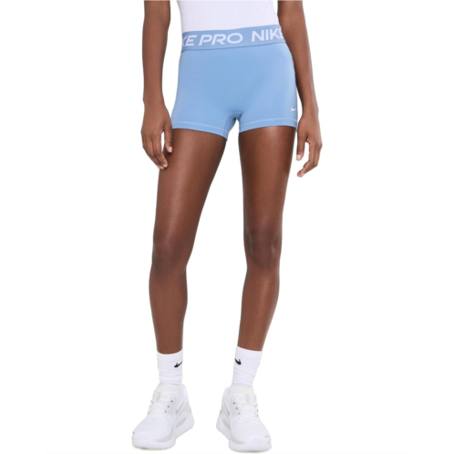 Womens Nike Pro Mid-Rise 3 Bike Shorts with No Front Seam