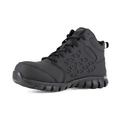 Womens Reebok Work Sublite Cushion Work Safety Athletic Mid Cut Composite Toe Shoe