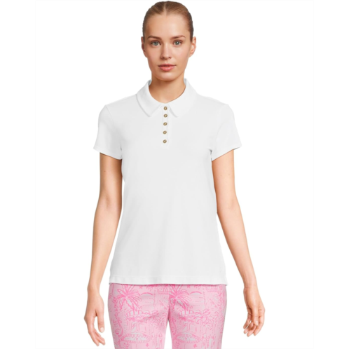 Lilly Pulitzer Frida Scallop Polo Upf 50
