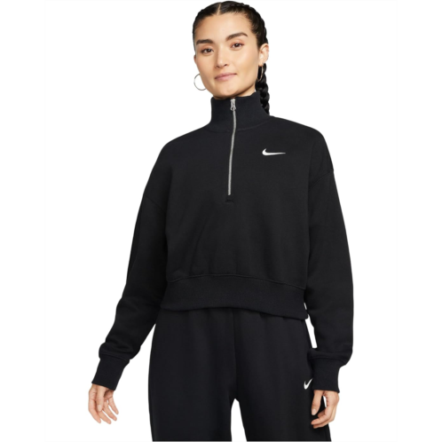 Nike Sportswear Phoenix Fleece 1/4-Zip Cropped Sweatshirt