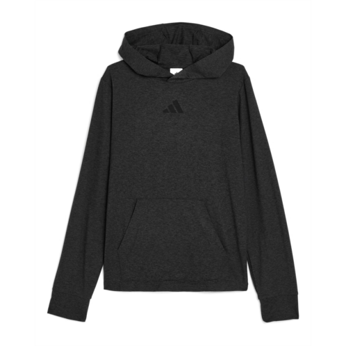 Adidas Kids All Sport Poly Hooded Pullover (Big Kid)