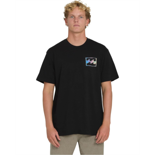 Mens Billabong Crayon Wave Premium Short Sleeve