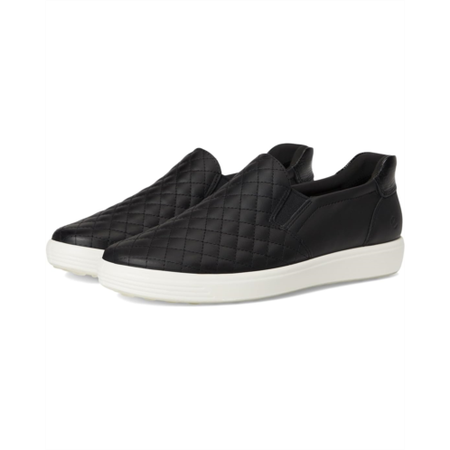 Womens ECCO Soft 7 Quilted Easy Slip-On Sneakers
