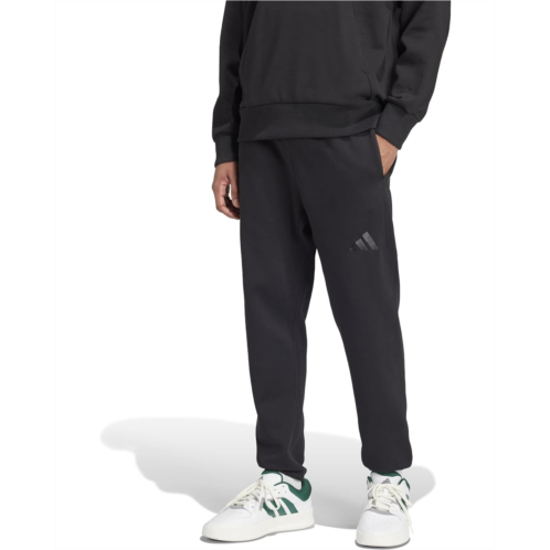 Mens adidas All SZN Fleece Regular Tapered Pant