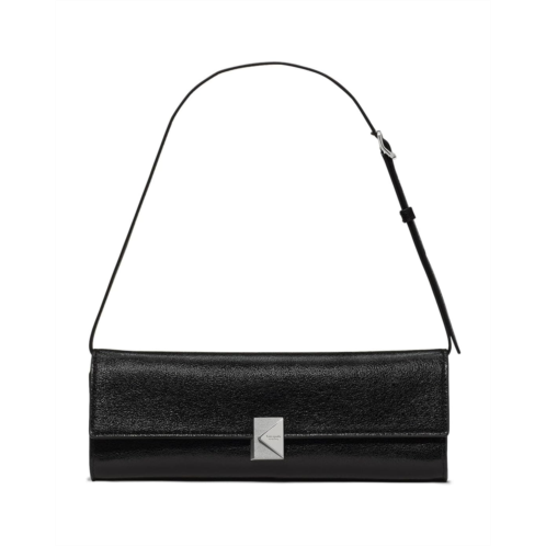 Kate Spade New York Deco Glazed Leather Soft Mini Shoulder