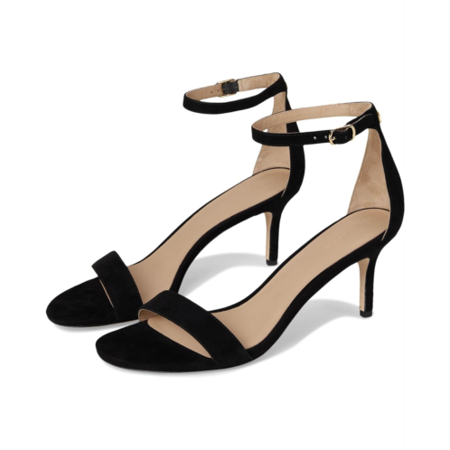 POLO Ralph Lauren Womens Lauren Ralph Lauren Allie Mid-Heel Suede Sandals