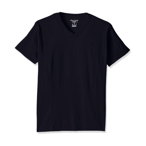 Mens Champion Classic Jersey V-Neck T-Shirt