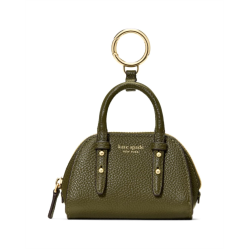 Kate Spade New York Charmed Pebbled Leather Nano Carryall Bag Charm