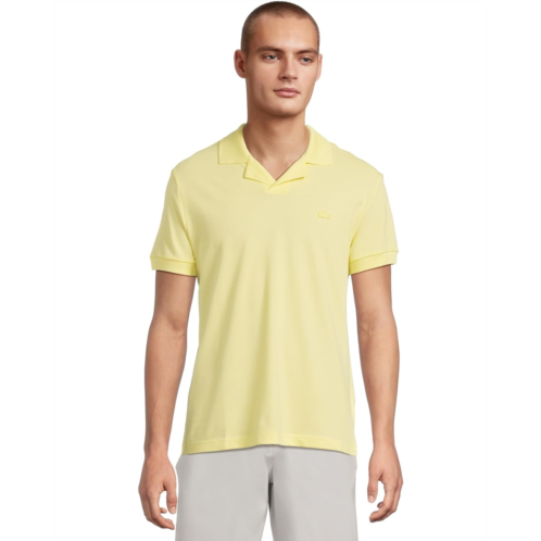 Mens Lacoste Classic Fit Buttonless Polo