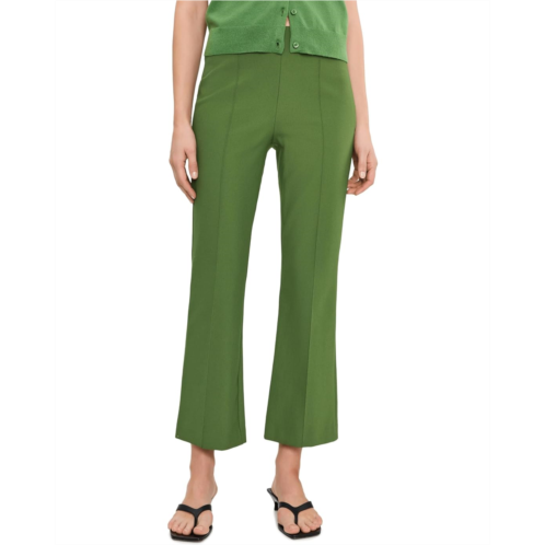 Womens Vince Mid Rise Pintuck Crop Flare Pants