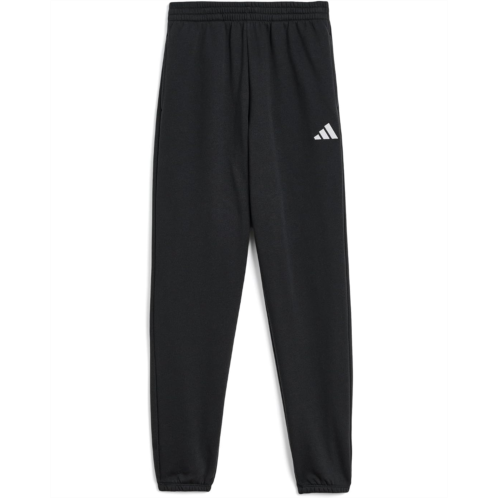 Girls adidas Kids Elastic Waistband Minimal Logo Loose Joggers (Big Kid)