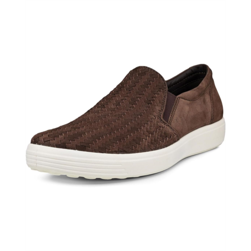 Mens ECCO Soft Seven Woven Slip-On