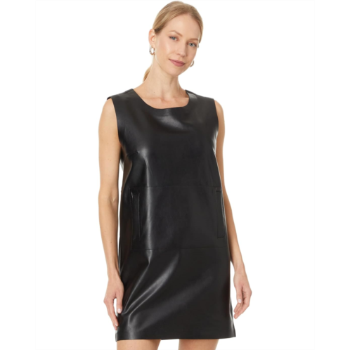 Norma Kamali Sleeveless Tailored Mini Dress