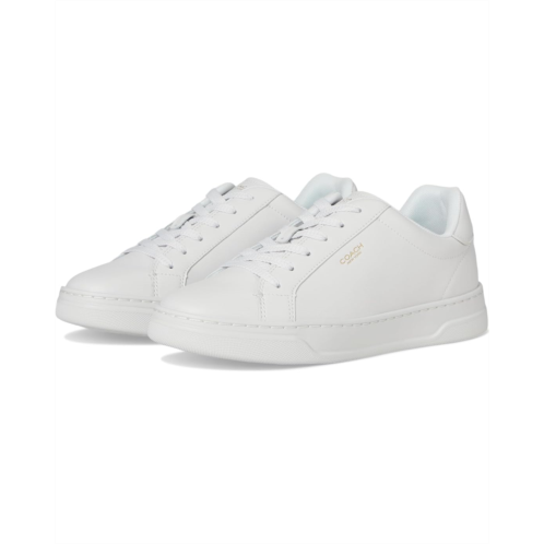 Womens COACH High Line Leather Sneaker