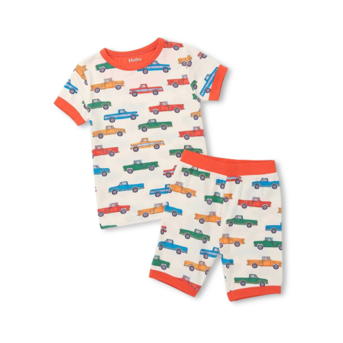 Boys Hatley Kids Trucks Bamboo Short Pajama Set (Toddler/Little Kid/Big Kid)