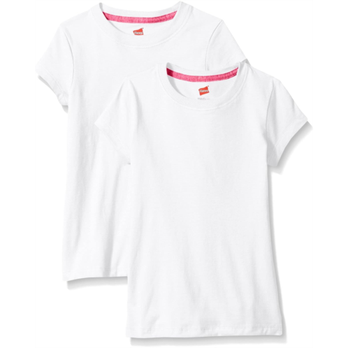 Girls Hanes Little Girls Jersey Cotton Tee (Pack of 2)