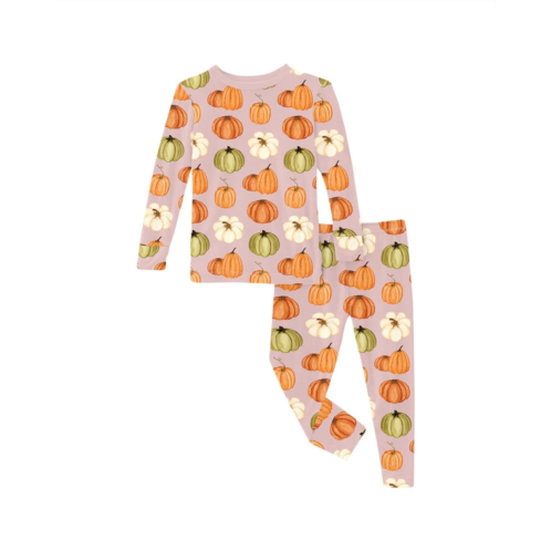 Kickee Pants Kids Print Long Sleeve Pajama Set (Toddler/Little Kid/Big Kid)