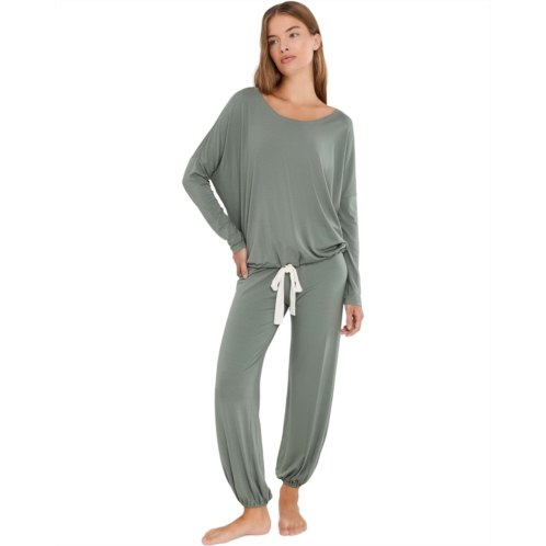 Womens Eberjey Gisele TENCEL Modal Slouchy PJ Set
