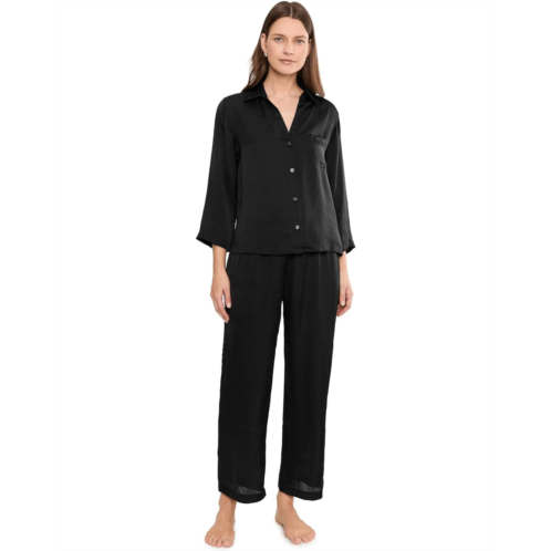 Natori Ashley Washed Satin Icon Pajama Set