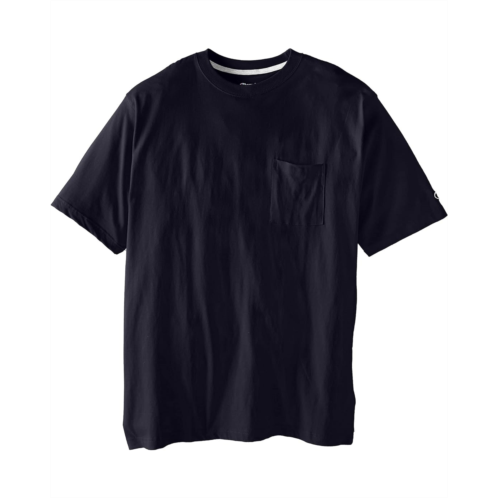 Mens Champion Big-Tall Jersey Pocket T-Shirt