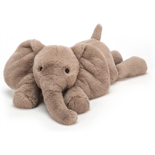 Jellycat Smudge Elephant Stuffed Animal Medium 9.5 inches - Elephant Plush Toy - Classic Childreninchs Gift
