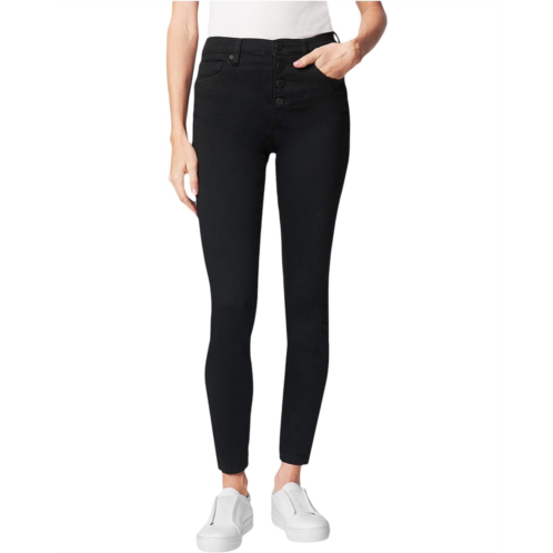 Blank NYC The Great Jones Hi-Rise Black Skinny in Night Mania