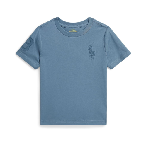 Boys Polo Ralph Lauren Kids Big Pony Cotton Jersey Tee (Toddler/Little Kid/Big Kid)