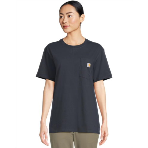 Womens Carhartt WK87 Workwear Pocket Short Sleeve T-Shirt