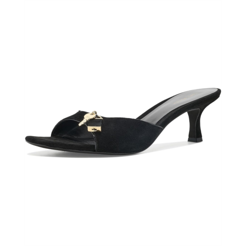 Womens Tory Burch Lock Kitten Heel Sandals 55mm