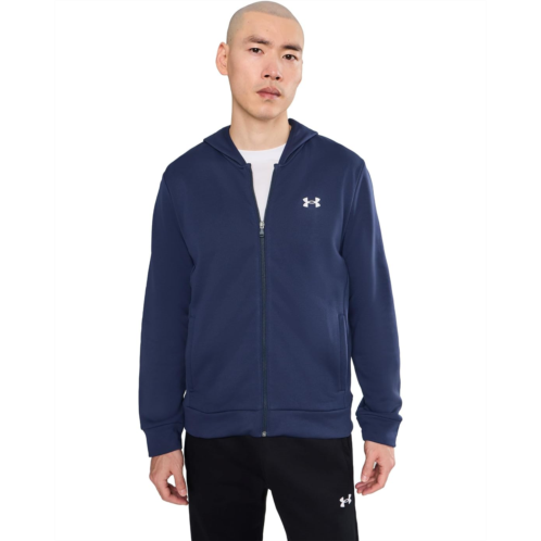 Mens Under Armour Armour Fleece Full Zip Hoodie