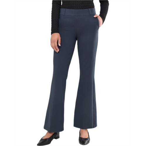 Womens NYDJ Pull-On Flared Trouser Pants